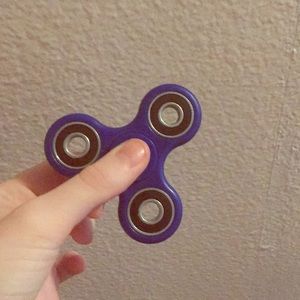 A fidget spinner
